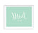 Mint Green Wedding Favor Signs-Set of 1-Andaz Press-Mint to Be Party Favors-