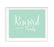 Mint Green Wedding Signs-Set of 1-Andaz Press-Mr. & Mrs.-