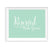 Mint Green Wedding Signs-Set of 1-Andaz Press-Mr. & Mrs.-