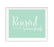 Mint Green Wedding Signs-Set of 1-Andaz Press-Mr. & Mrs.-
