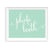 Mint Green Wedding Signs-Set of 1-Andaz Press-Mr. & Mrs.-