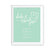Mint Green Wedding Signs-Set of 1-Andaz Press-Mr. & Mrs.-