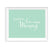 Mint Green Wedding Signs-Set of 1-Andaz Press-Mr. & Mrs.-