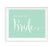 Mint Green Wedding Signs-Set of 1-Andaz Press-Mr. & Mrs.-