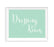 Mint Green Wedding Signs-Set of 1-Andaz Press-Mr. & Mrs.-
