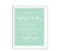 Mint Green Wedding Signs-Set of 1-Andaz Press-Mr. & Mrs.-