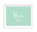 Mint Green Wedding Signs-Set of 1-Andaz Press-Mr. & Mrs.-