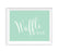Mint Green Wedding Signs-Set of 1-Andaz Press-Mr. & Mrs.-