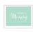 Mint Green Wedding Signs-Set of 1-Andaz Press-Mr. & Mrs.-