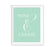 Mint Green Wedding Signs-Set of 1-Andaz Press-Mr. & Mrs.-