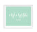 Mint Green Wedding Signs-Set of 1-Andaz Press-Mr. & Mrs.-