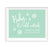 Mint Green Wedding Signs-Set of 1-Andaz Press-Mr. & Mrs.-