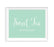 Mint Green Wedding Signs-Set of 1-Andaz Press-Mr. & Mrs.-