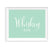 Mint Green Wedding Signs-Set of 1-Andaz Press-Mr. & Mrs.-