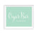 Mint Green Wedding Signs-Set of 1-Andaz Press-Mr. & Mrs.-