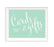 Mint Green Wedding Signs-Set of 1-Andaz Press-Mr. & Mrs.-