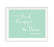 Mint Green Wedding Signs-Set of 1-Andaz Press-Mr. & Mrs.-