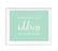 Mint Green Wedding Signs-Set of 1-Andaz Press-Mr. & Mrs.-