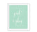Mint Green Wedding Signs-Set of 1-Andaz Press-Mr. & Mrs.-