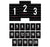 Modern Black and White Stripes Wedding Table Numbers-Set of 20-Andaz Press-1-20-