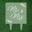 Modern Square Acrylic Cake Topper Collection-Set of 1-Andaz Press-Mr. & Mrs. Script-