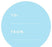 Modern To/From Circle Gift Labels-Set of 40-Andaz Press-Ivory-