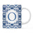 Moroccan Monogram Ceramic Coffee Mug-Set of 1-Andaz Press-Letter A-