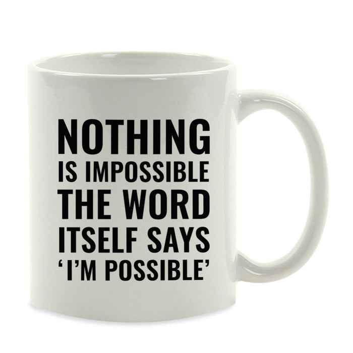 Motivational Coffee Mug-Set of 1-Andaz Press-You Got This-