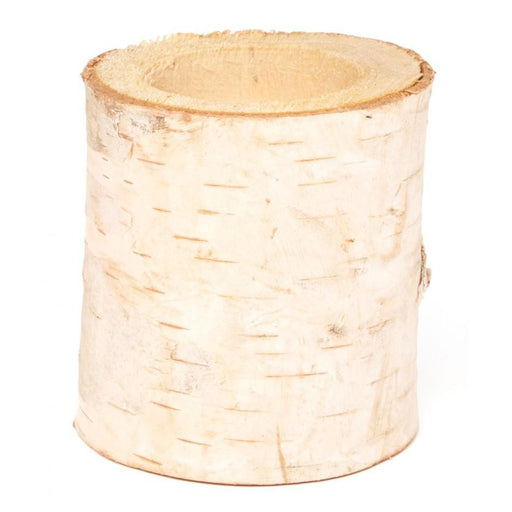 Natural Wood Birch Tree Tealight Candle Holder-Set of 1-Koyal Wholesale-