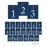 Nautical Baby Shower Table Numbers-Set of 20-Andaz Press-1-20-