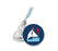 Nautical Sailboat Hershey's Kiss Baby Shower Stickers-Set of 216-Andaz Press-Girl-