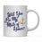 Nautical Theme Anchor Navy Blue Faux Gold Glitter Coffee Mug-Set of 1-Andaz Press-Bride-