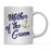 Nautical Theme Anchor Navy Blue Faux Gold Glitter Coffee Mug-Set of 1-Andaz Press-Bride-
