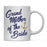 Nautical Theme Anchor Navy Blue Faux Gold Glitter Coffee Mug-Set of 1-Andaz Press-Bride-