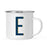 Navy Blue Faux Gold Glitter Monogram Campfire Coffee Mug-Set of 1-Andaz Press-A-