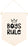 Nursery Canvas Tapestry Wall Hanging Banner - 35 Designs-Set of 1-Andaz Press-Boys Rule-