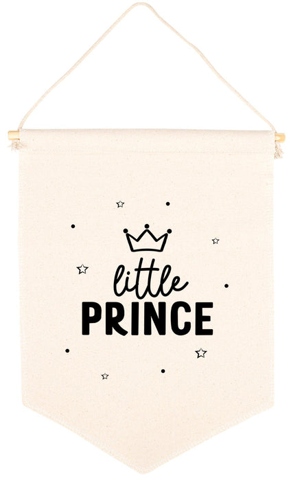 Nursery Canvas Tapestry Wall Hanging Banner - 35 Designs-Set of 1-Andaz Press-Little Prince-