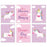 Nursery Girls Room Wall Art, Pink Lavender, Be a Unicorn in a Field of Horses, May Your Dreams Be Magical-Set of 6-Andaz Press-