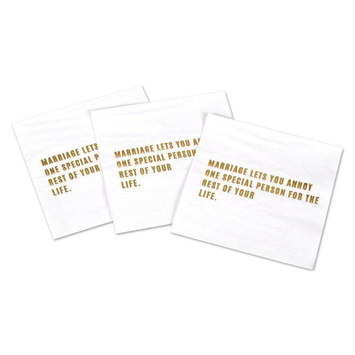 One Special Person Funny Cocktail Napkins-Set of 50-Andaz Press-
