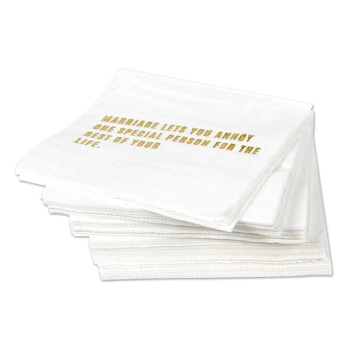 One Special Person Funny Cocktail Napkins-Set of 50-Andaz Press-