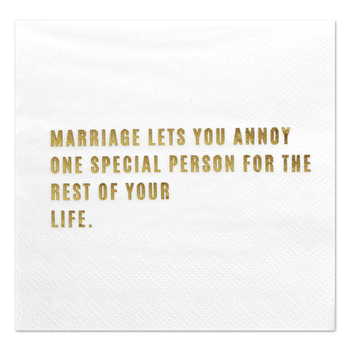 One Special Person Funny Cocktail Napkins-Set of 50-Andaz Press-