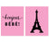 Paris Bonjour Bebe Girl Baby Shower Party Signs & Banner Decorations-Set of 20-Andaz Press-