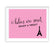 Paris Bonjour Bebe Girl Baby Shower Party Signs-Set of 1-Andaz Press-Babies Are Sweet, Enjoy A Treat-