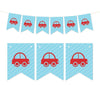 Pennant Party Banner Car-Set of 1-Andaz Press-