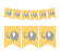 Pennant Party Banner Elephant-Set of 1-Andaz Press-Baby Blue-