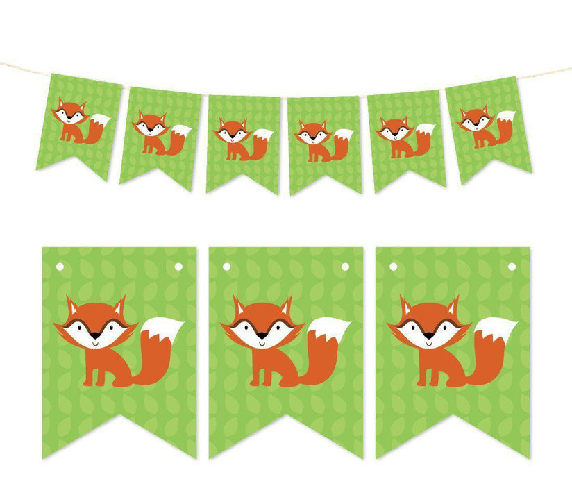 Pennant Party Banner Fox-Set of 1-Andaz Press-
