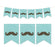 Pennant Party Banner Mustache-Set of 1-Andaz Press-Black-