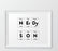 Periodic Table of Elements Wall Art Decor & Gift Prints-Set of 1-Andaz Press-Nerdy Son-