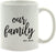 Personalized Adoption Baby Pregnancy Announcement Coffee Mug Gift Our Family Est.-Set of 1-Andaz Press-