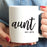 Personalized Baby Pregnancy Announcement Coffee Mug Gift Aunt Est.-Set of 1-Andaz Press-